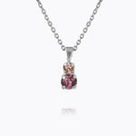 Caroline Svedbom - Leah Necklace Iris Combo Rhodium
