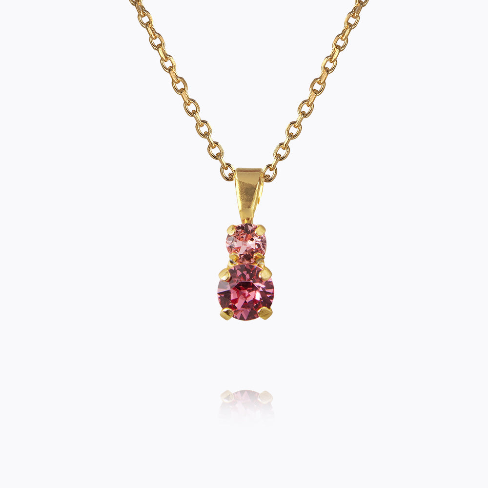 Caroline Svedbom - Leah Necklace Rose Combo Gold