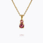 Caroline Svedbom - Leah Necklace Rose Combo Gold