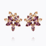 Caroline Svedbom - Melia Earcuff Violet Combo Gold