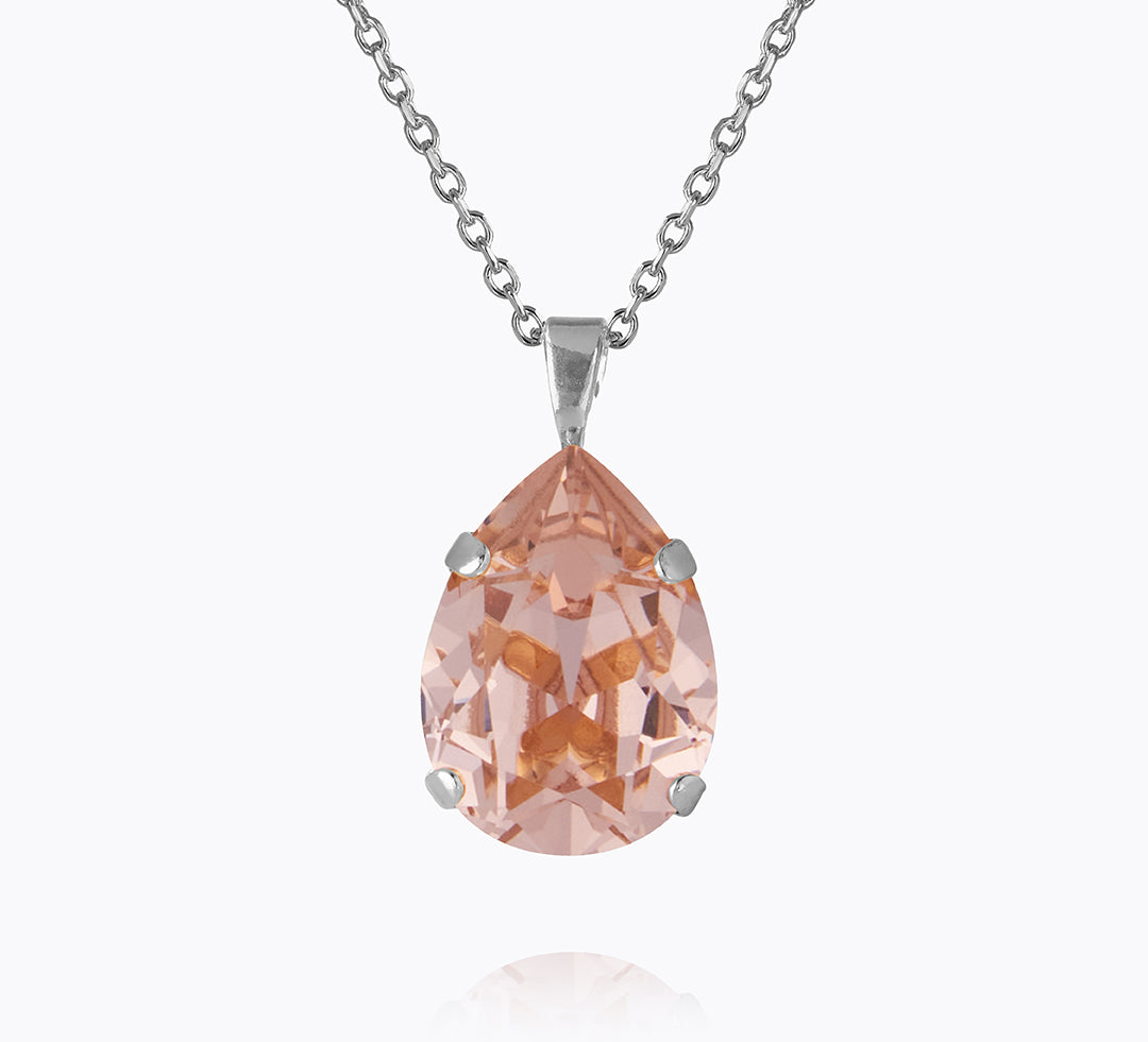 Mini Drop Necklace / Vintage Rose