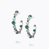 Caroline Svedbom - Mini Antonia Green Combo Rhodium