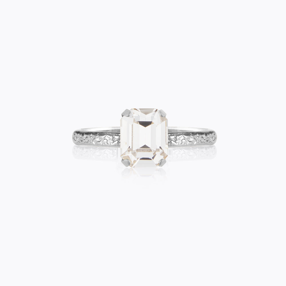 Caroline Svedbom - Mini Lydia Ring Crystal Rhodium