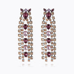 Caroline Svedbom - Mini Penelope Earrings Iris Combo Rhodium