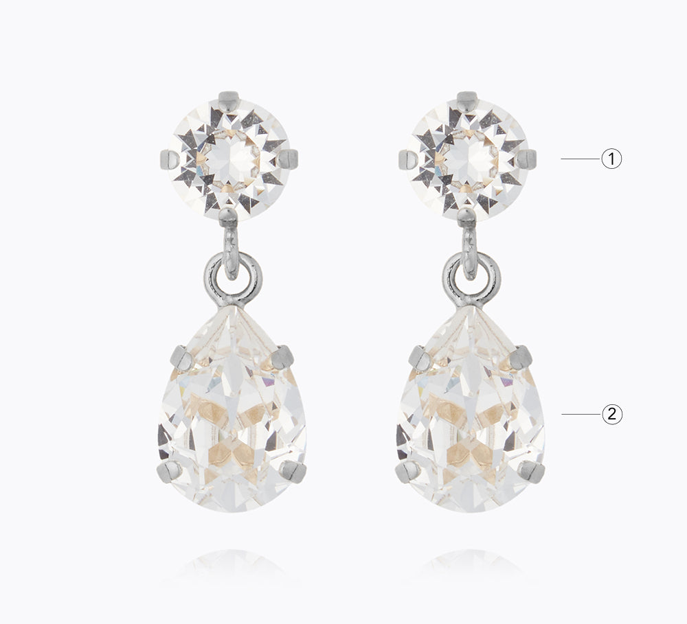Mini Drop Earrings / Any Color