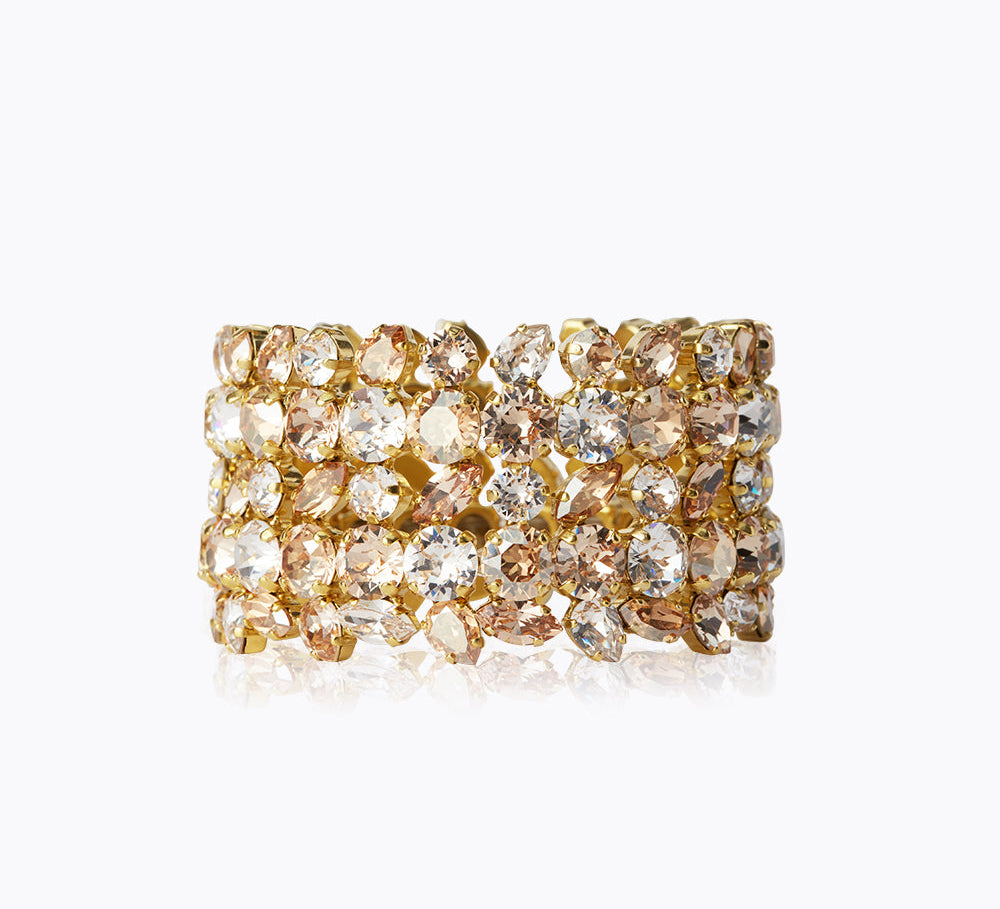 Caroline Svedbom - Multi Cuff Bracelet Golden Combo Gold