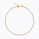 Caroline Svedbom - Zara Necklace Crystal Gold
