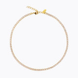 Caroline Svedbom - Zara Necklace Crystal Gold