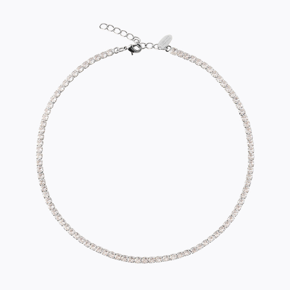 Caroline Svedbom - Zara Necklace Crystal Rhodium