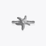 Caroline Svedbom - Mini Sea Star Ring Crystal Rhodium