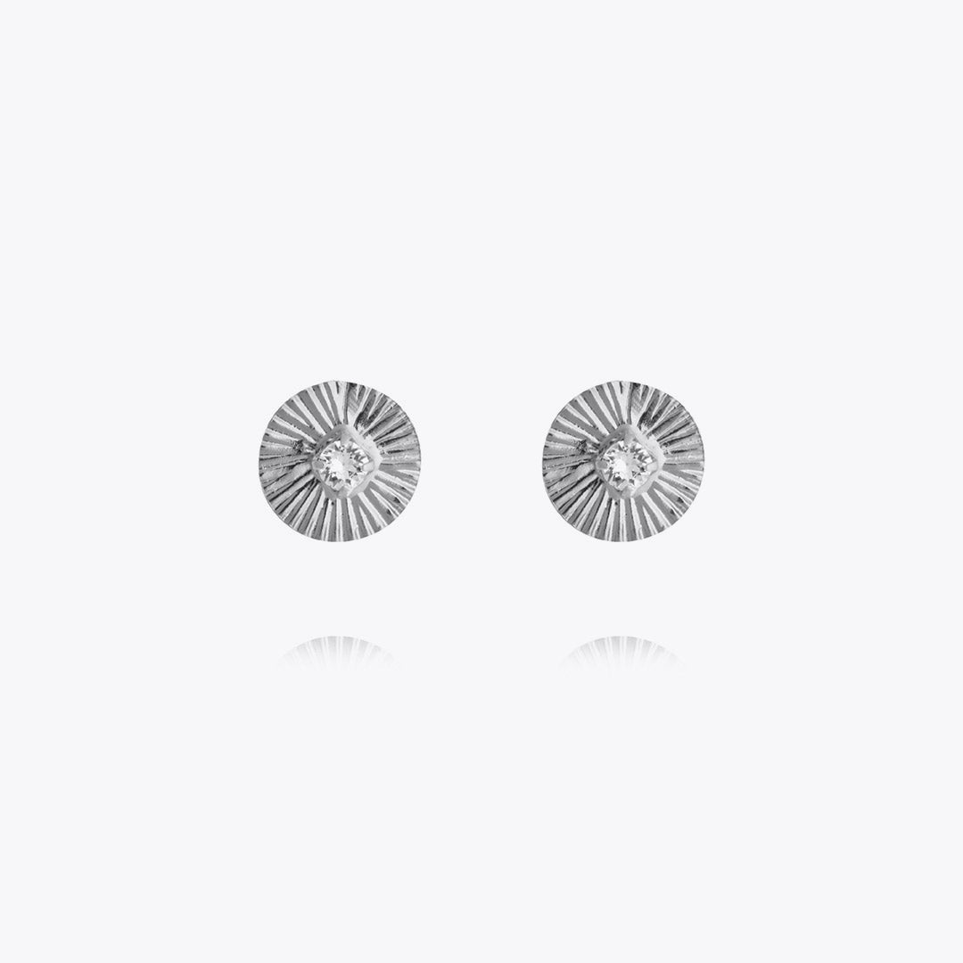 Caroline Svedbom - Odessa Stud Earrings Crystal Rhodium