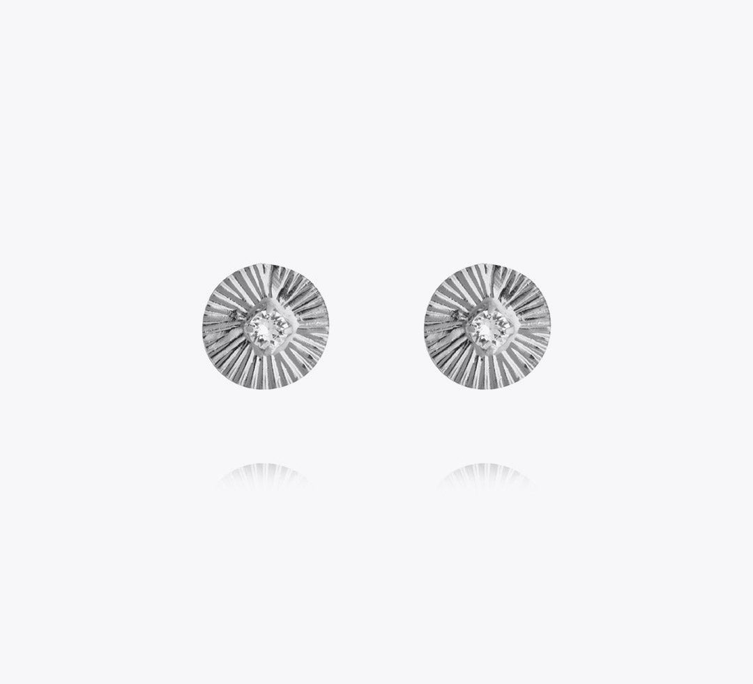 Caroline Svedbom - Odessa Stud Earrings Crystal Rhodium