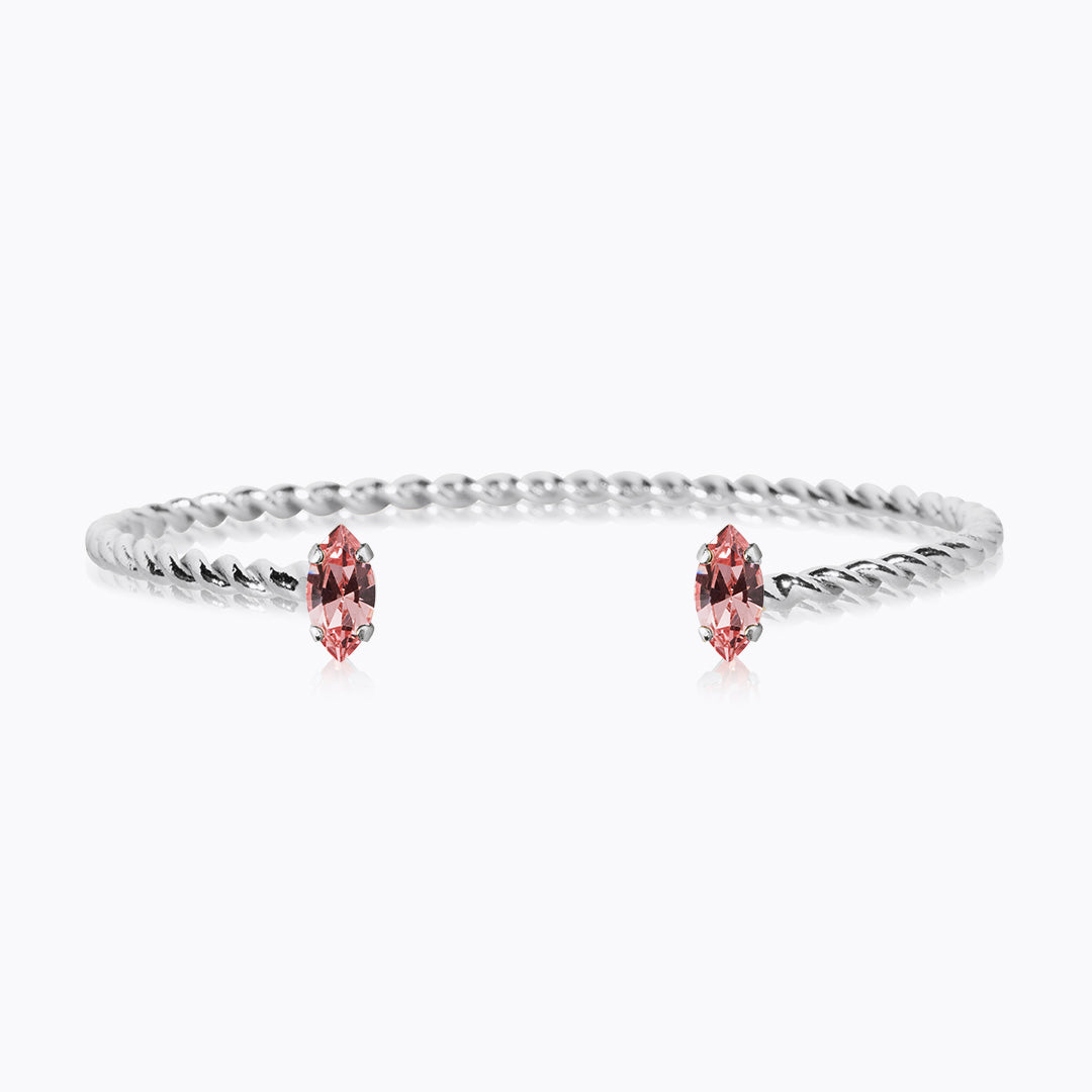 Caroline Svedbom - Petite Navette Bracelet Light Rose Rhodium