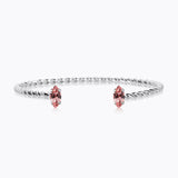 Caroline Svedbom - Petite Navette Bracelet Light Rose Rhodium