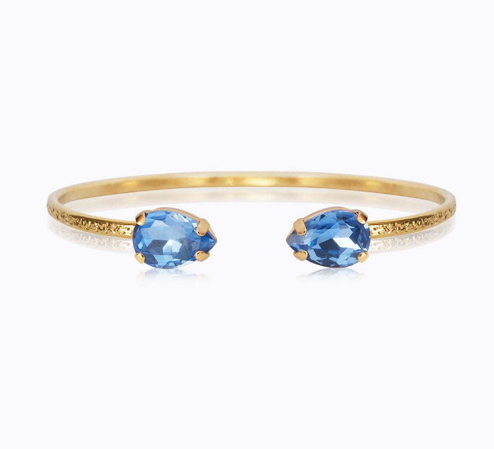 Caroline Svedbom - Petite Drop Bracelet Lapis Gold