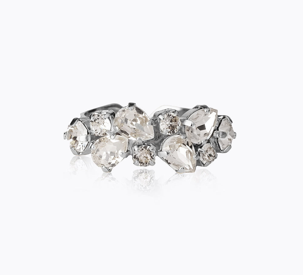 Caroline Svedbom - Gabriella Ring Crystal Rhodium