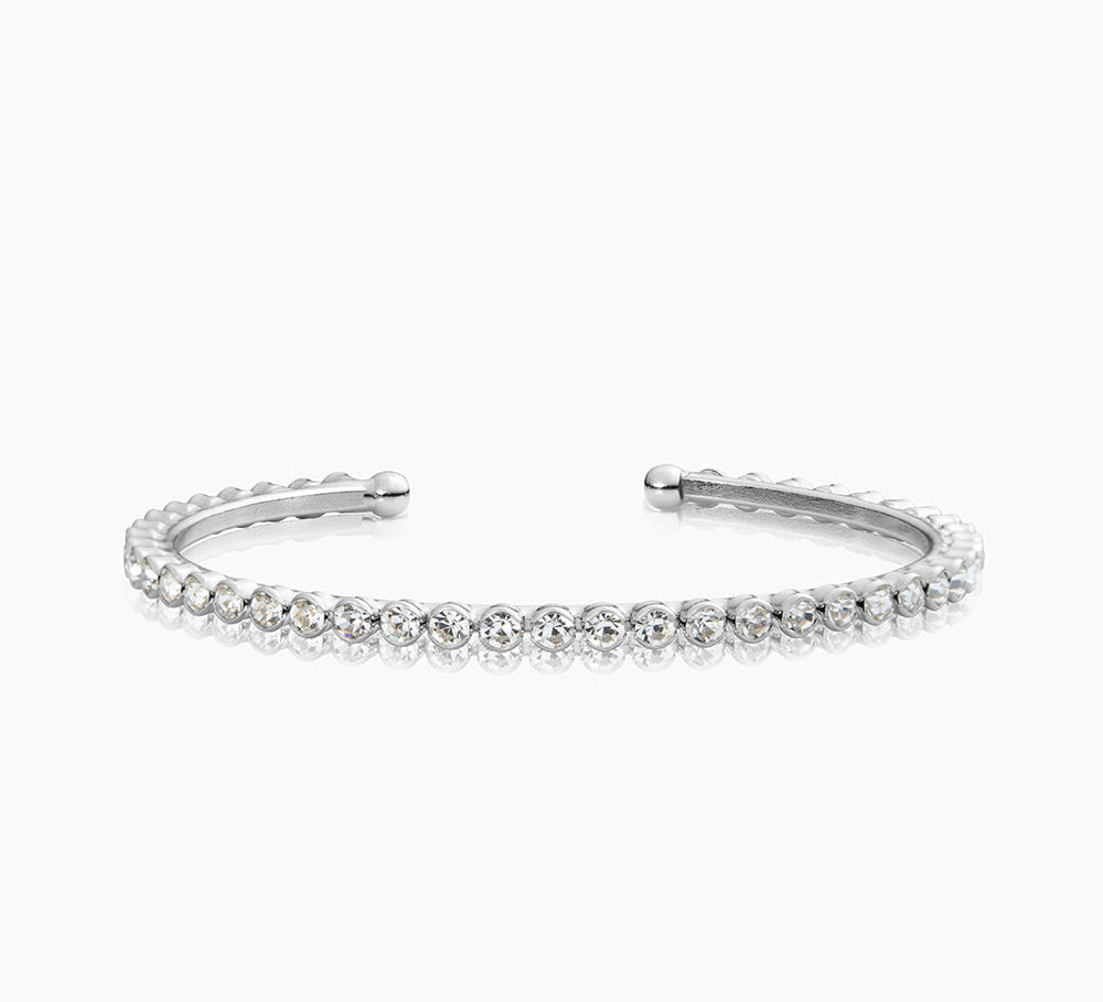 Caroline Svedbom - Siri Bangle Crystal Rhodium