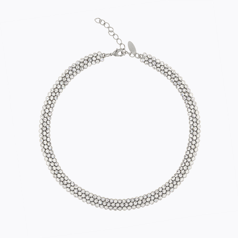 Caroline Svedbom - Siri Choker Crystal Rhodium