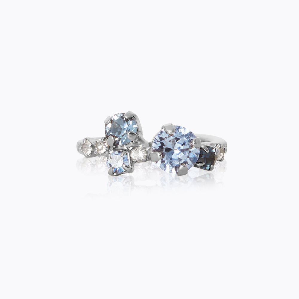 Caroline Svedbom - Stardust Ring Blue Combo Rhodium