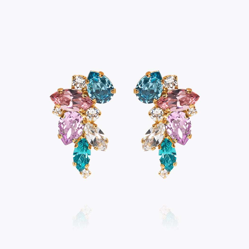 Caroline Svedbom - Demi Earrings Pastel Combo Gold