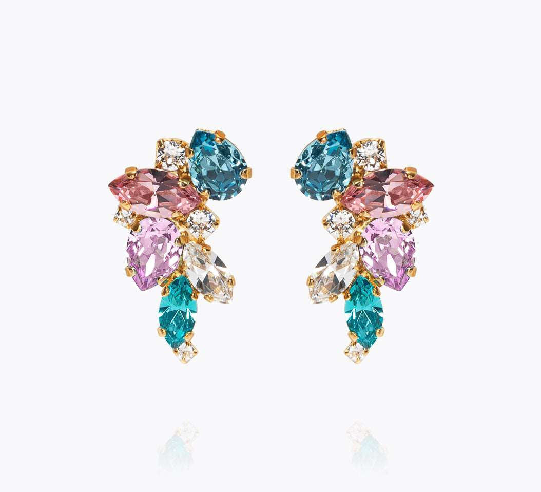 Caroline Svedbom - Demi Earrings Pastel Combo Gold