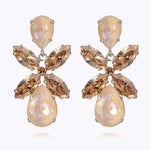 Caroline Svedbom - Dione Earrings Ivory Delite Combo Rhodium