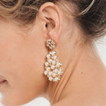 All Of Me Earrings / Pearl + Crystal