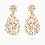 Caroline Svedbom - All Of Me Earrings Pearl Crystal Gold