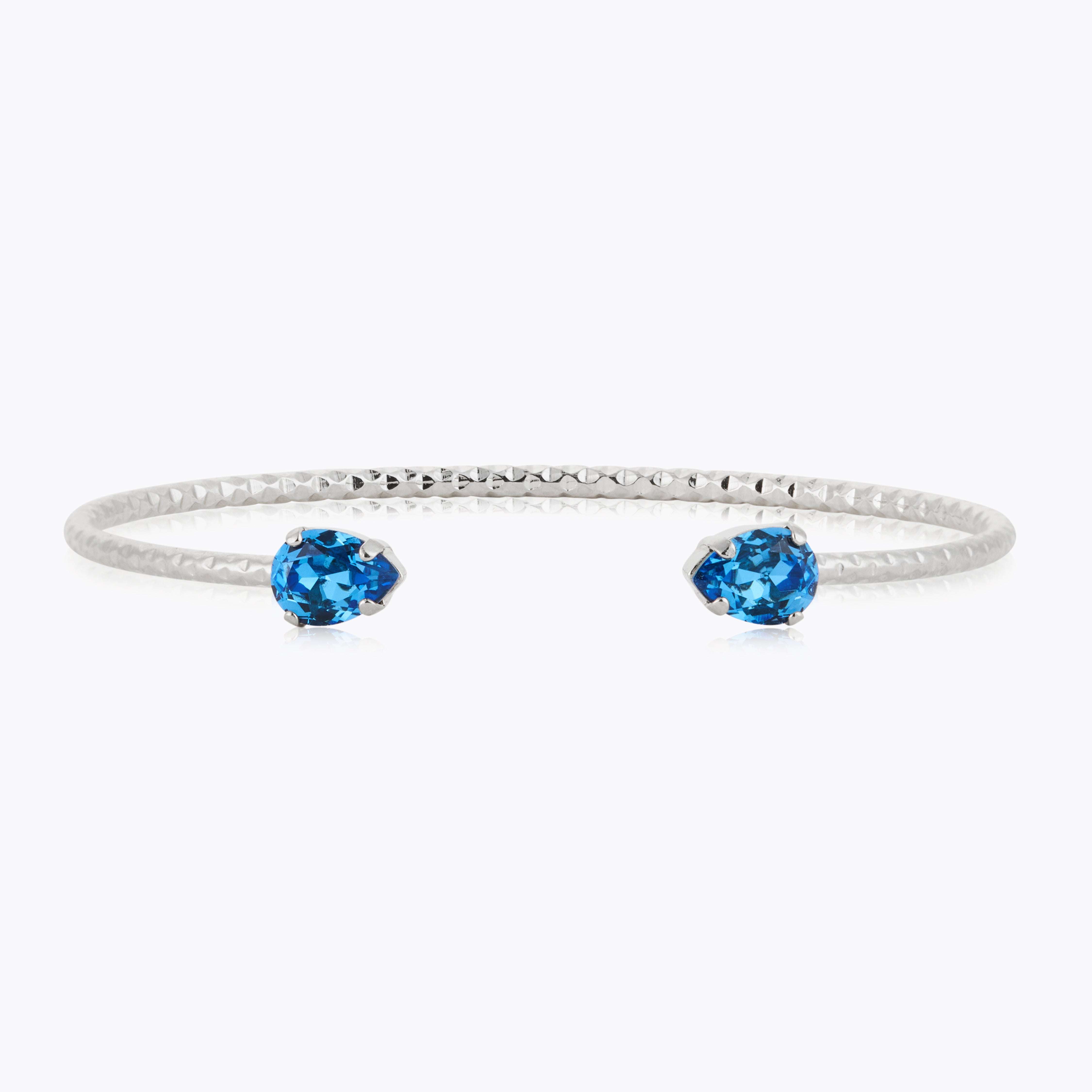 Caroline Svedbom - Amelia Bracelet Recreated Iceblue Rhodium
