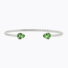 Caroline Svedbom - Amelia Bracelet Recreated Peridot Rhodium