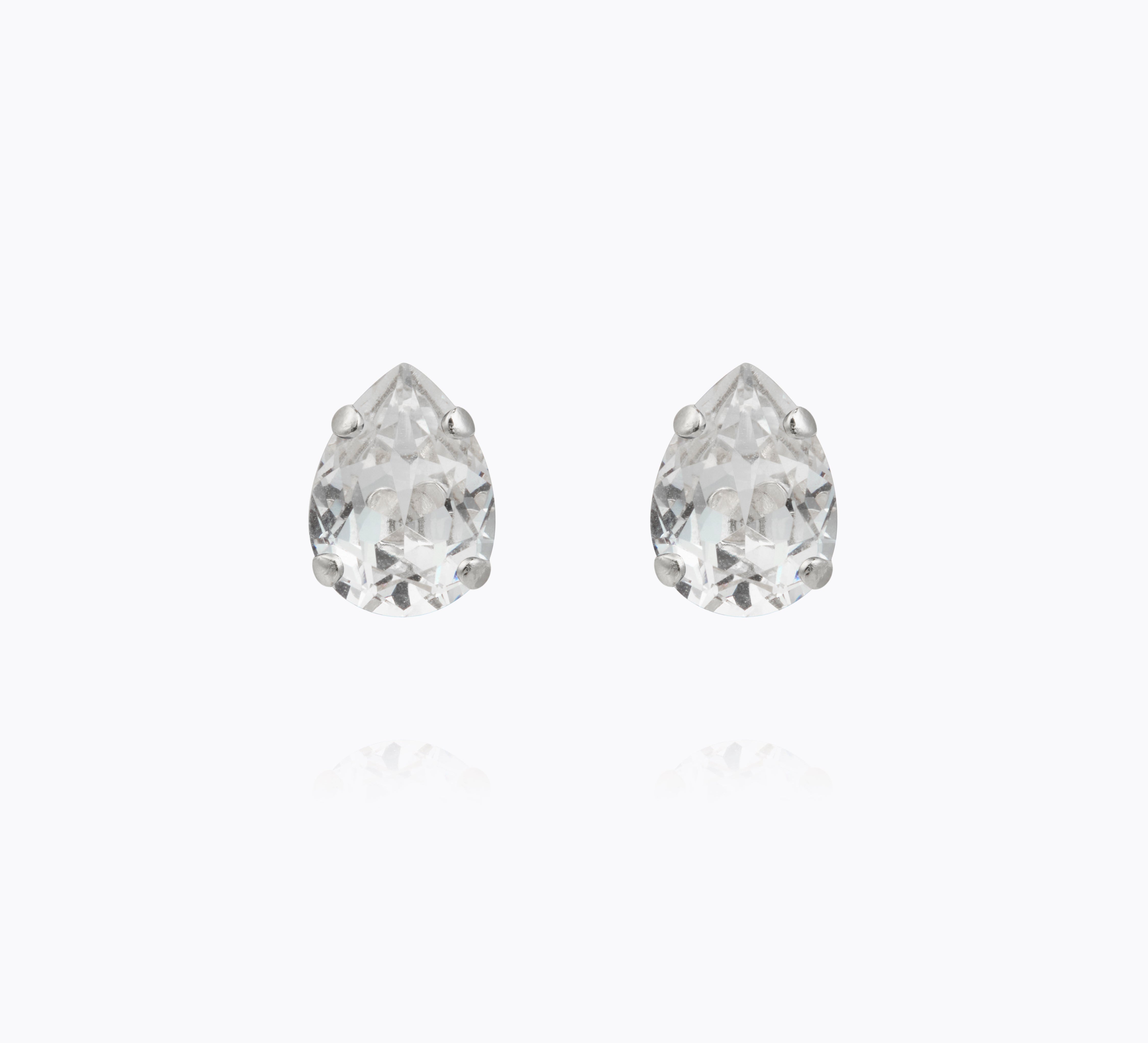 Caroline Svedbom - Amelia Stud Earrings Crystal Rhodium