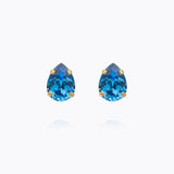 Caroline Svedbom - Amelia Stud Earrings Recreated Iceblue Gold