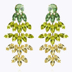 Caroline Svedbom - Bonnie Earrings Lime Combo Gold