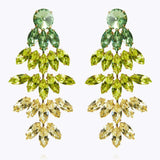 Caroline Svedbom - Bonnie Earrings Lime Combo Gold