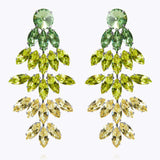 Caroline Svedbom - Bonnie Earrings Lime Combo Rhodium