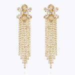 Caroline Svedbom - Adore You Earrings Crystal Golden Shadow Gold