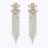 Caroline Svedbom - Adore You Earrings Crystal Golden Shadow Rhodium