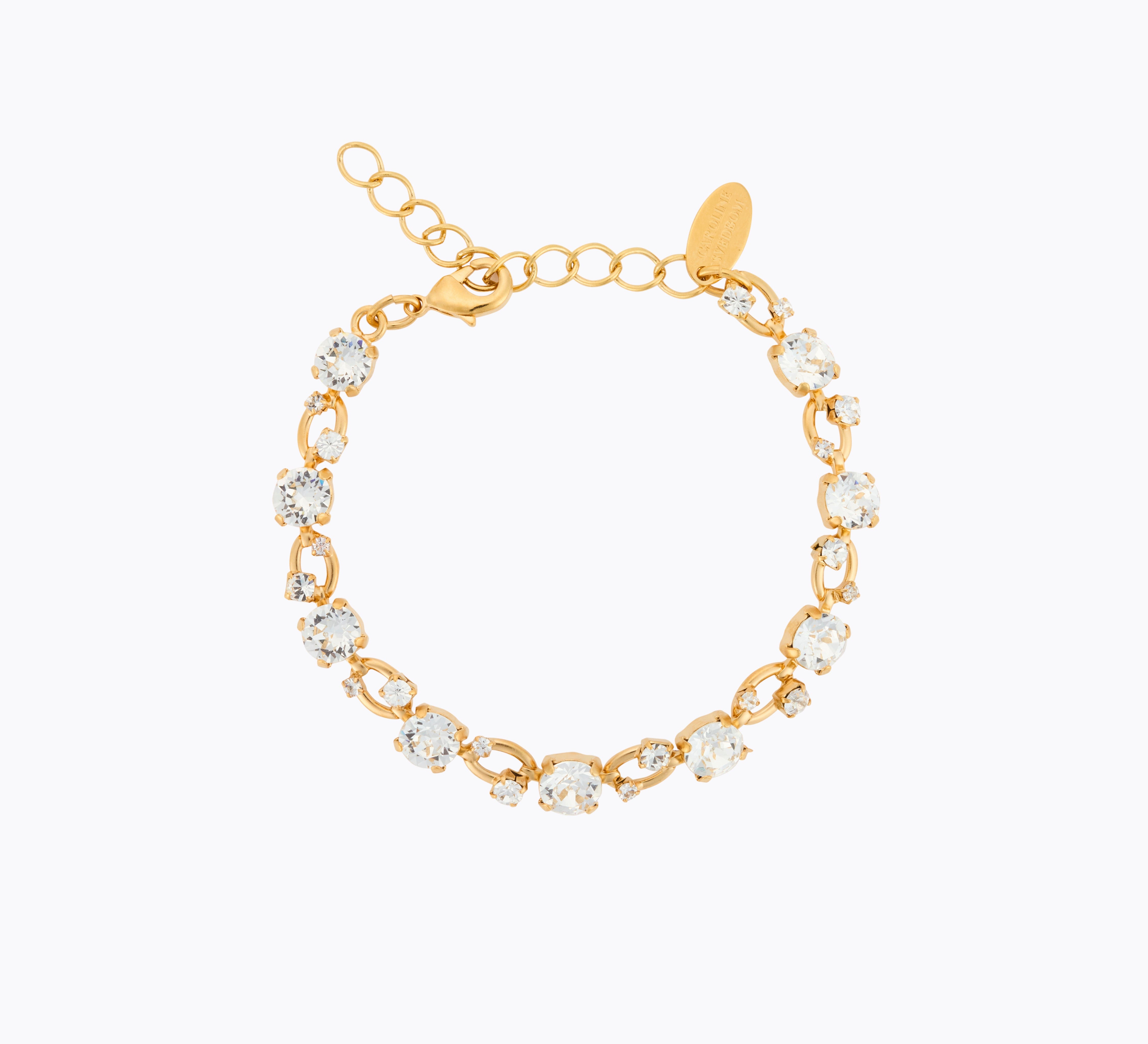 Caroline Svedbom - Fay Bracelet Crystal Gold