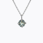 Caroline Svedbom - Natti Stud Necklace Light Azore Rhodium