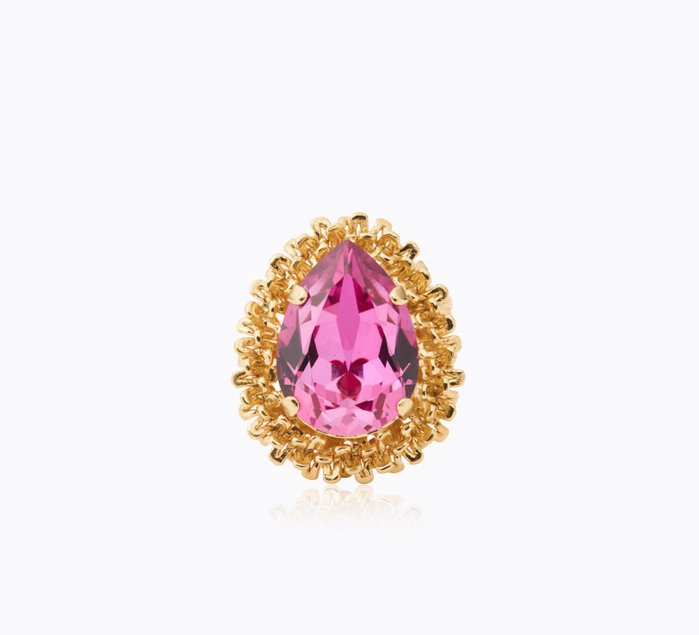 Caroline Svedbom - Classic Gemma Ring Dark Rose Gold