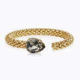 Caroline Svedbom - Classic Rope Bracelet Black Diamond Gold