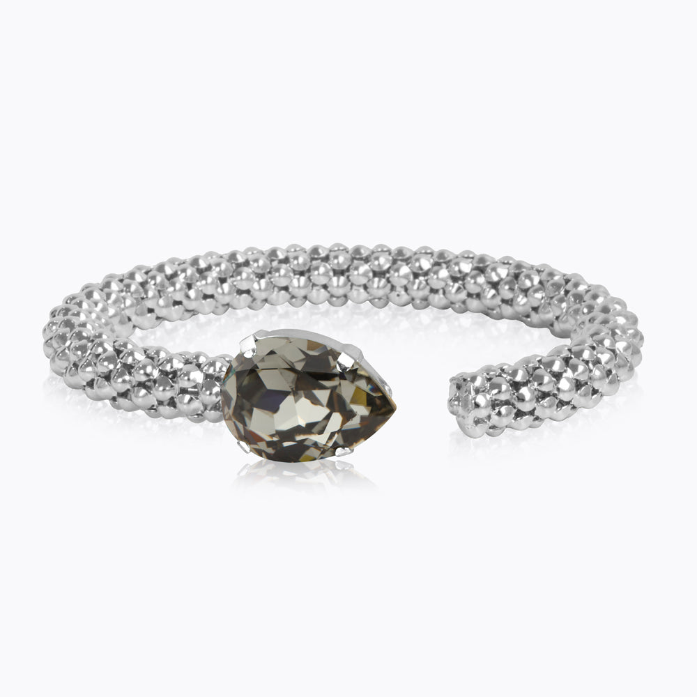 Caroline Svedbom - Classic Rope Bracelet Black Diamond Rhodium
