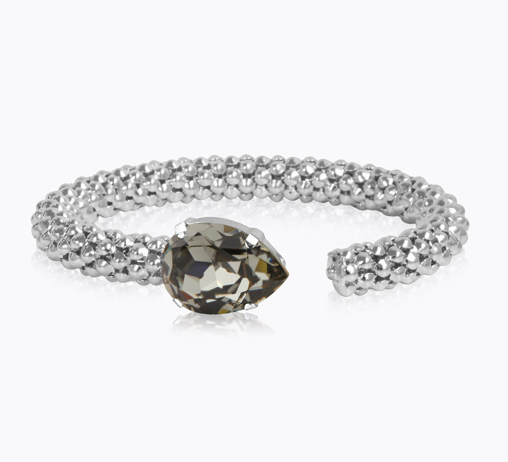 Caroline Svedbom - Classic Rope Bracelet Black Diamond Rhodium