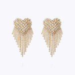 Caroline Svedbom - Cordelia Earrings Crystal Gold