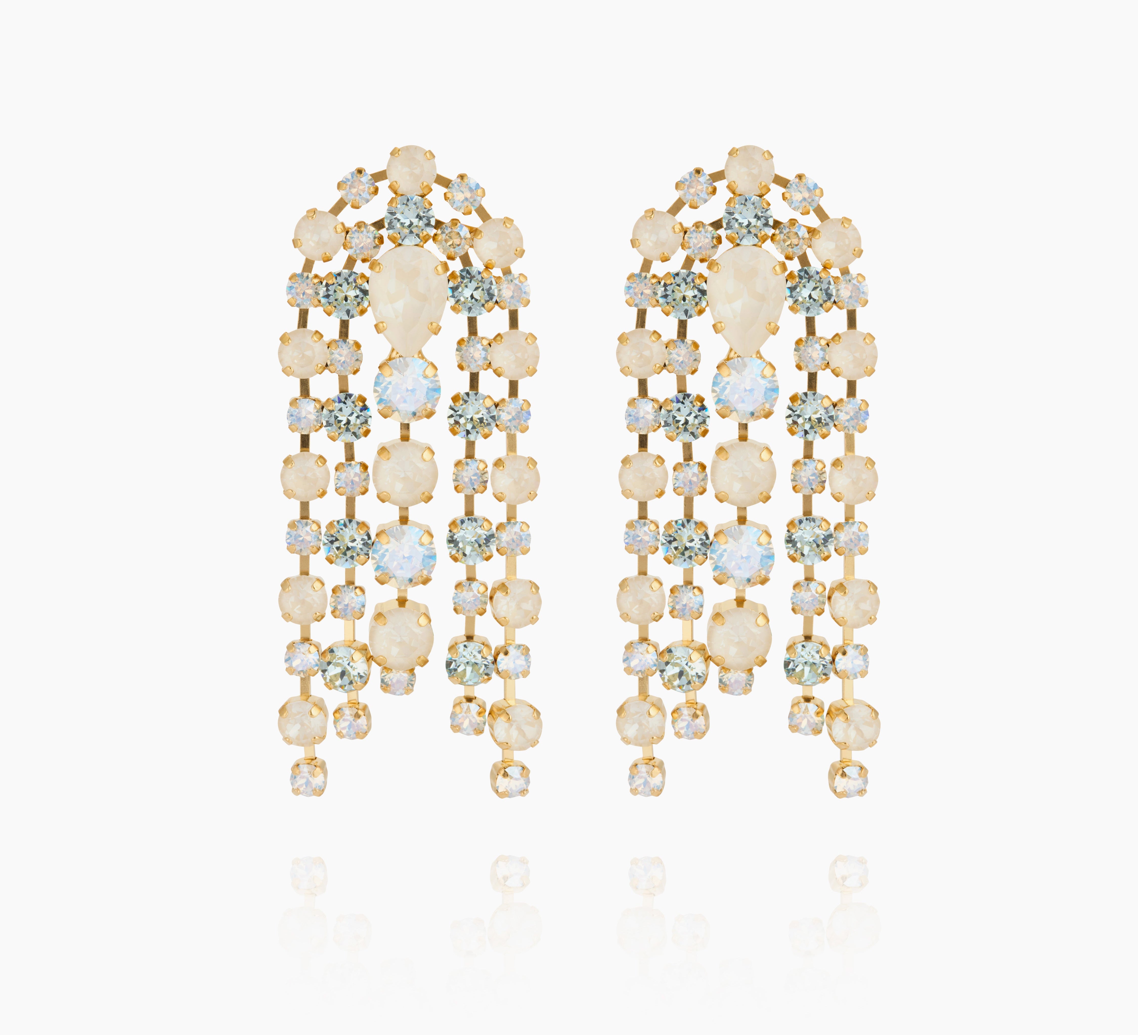 Caroline Svedbom - Cirelle Earrings Azore Combo Gold