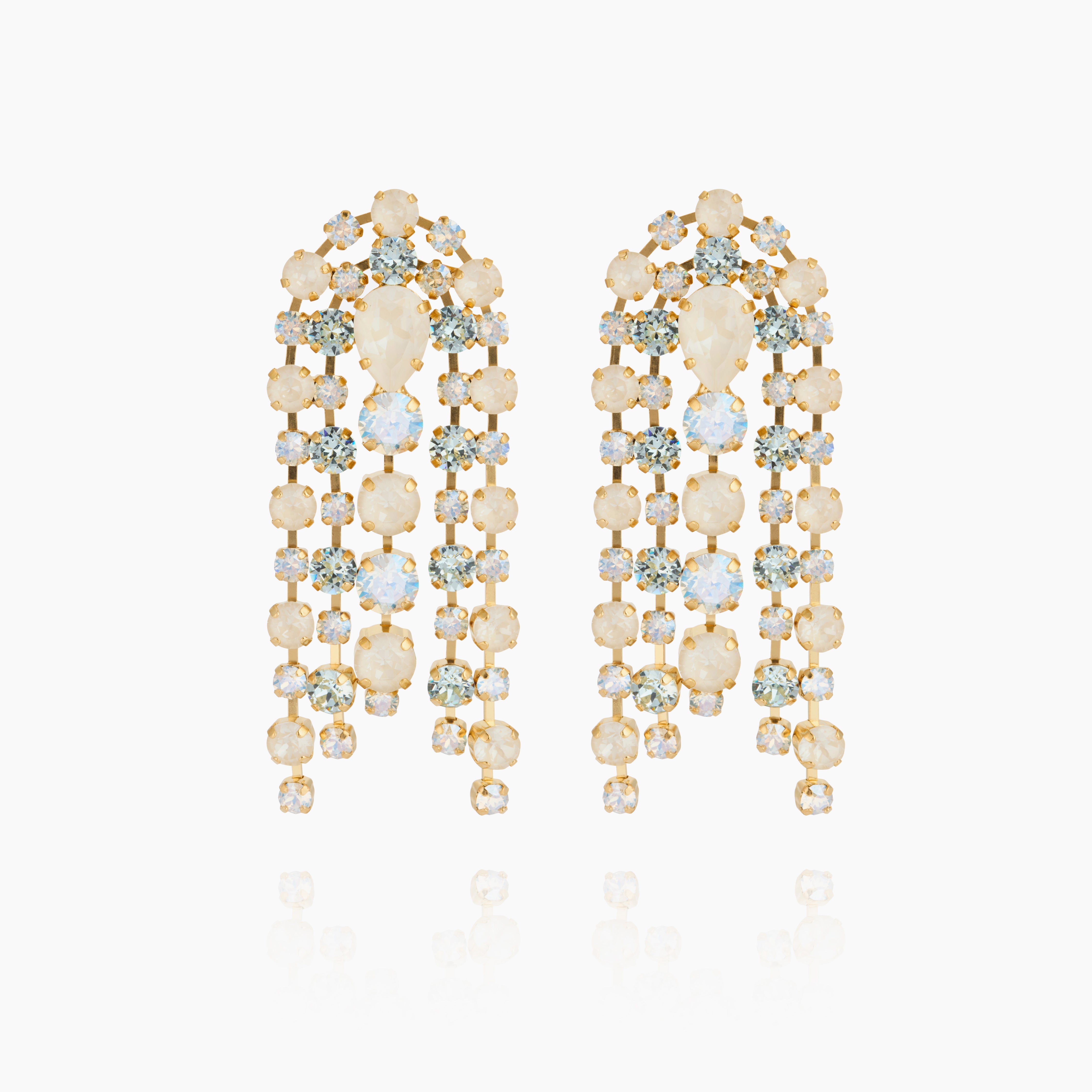 Caroline Svedbom - Cirelle Earrings Azore Combo Gold