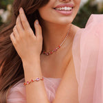 Corinna Bracelet / Coral Combo