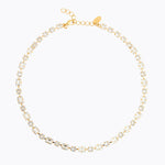 Caroline Svedbom - Diora Statement Necklace Crystal Gold