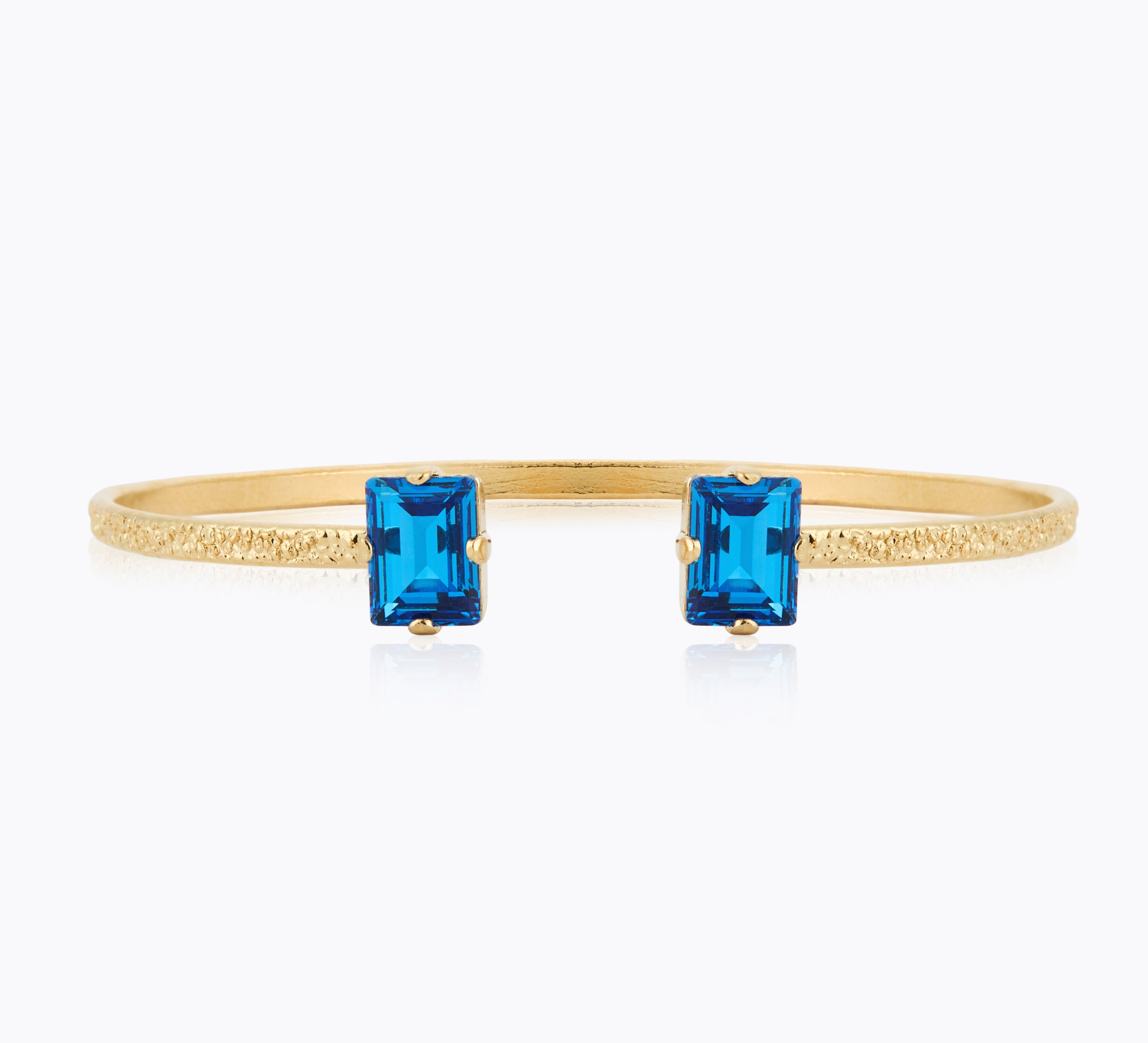 Caroline Svedbom - Diora Stud Bracelet Recreated Iceblue Gold