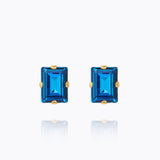 Caroline Svedbom - Diora Stud Earrings Recreated Iceblue Gold